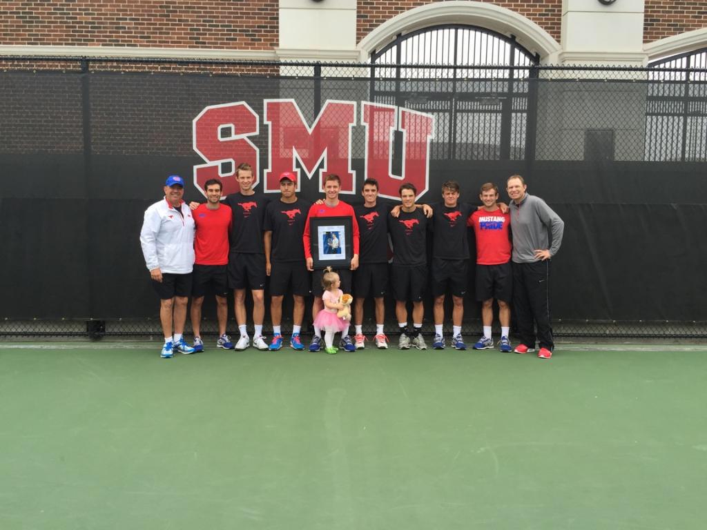 SMU Men's Tennis on Twitter "Earlier, senior Arturs Kazijevs was