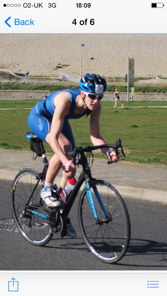 jennybolsom's tweet photo. Loved the Osprey tri today,3rd in age group&amp;8th female overall. Good start to the season @BikeMotionRace @BustinSkin http://t.co/zHd8ad8Uy3