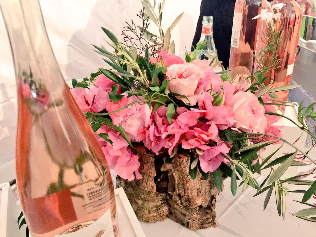 PalateXposure's tweet photo. La Vie en Rose @PBFW
#wine #food #travel #photography #fun #PBFW #pbfw2015 #champagne http://t.co/2CSwXHJ6lp
