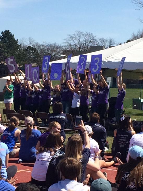 PollockHallsPSU's tweet photo. #crushincancer @penn_state http://t.co/dzurTGoP4V