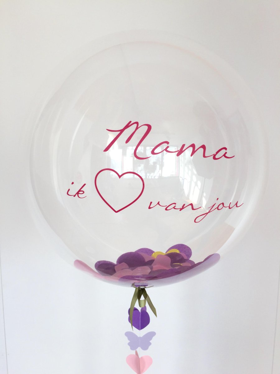 Ballonnendec's tweet photo. Een uniek moederdag kado! Maak je eigen tekst voor deze mooie met helium gevulde ballon en wij doen de rest.. #lief http://t.co/3I7Eu7AKuC