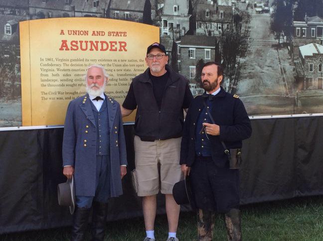 virginiacw150's tweet photo. You never know who will visit the Civil War 150 HistoryMobile! #apx150th #vacw150 http://t.co/fLmDXBuk0c
