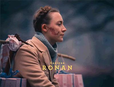 \" From Z to A! Happy Birthday to Agatha herself, Saoirse Ronan! 