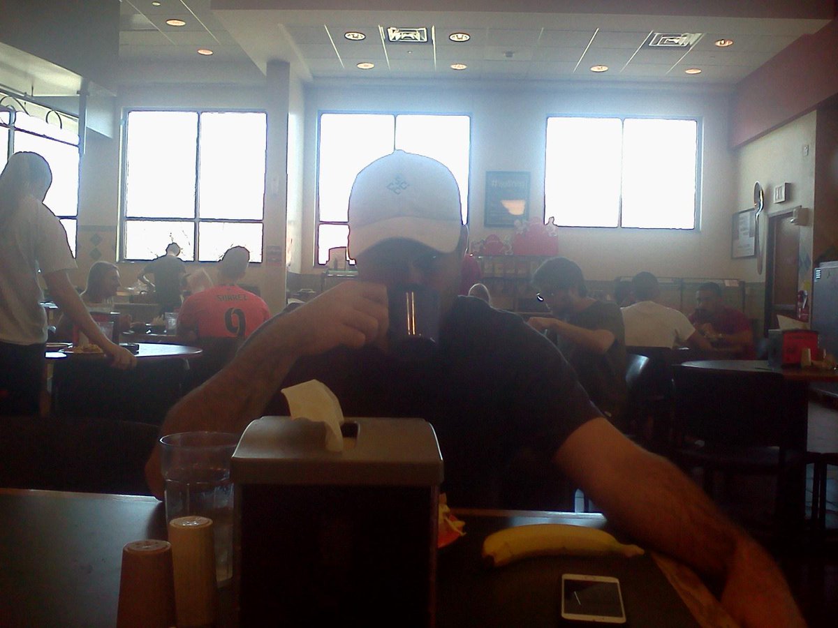 BretWeaver6's tweet image. Dont talk to tim til hes had his coffee #ISUdining