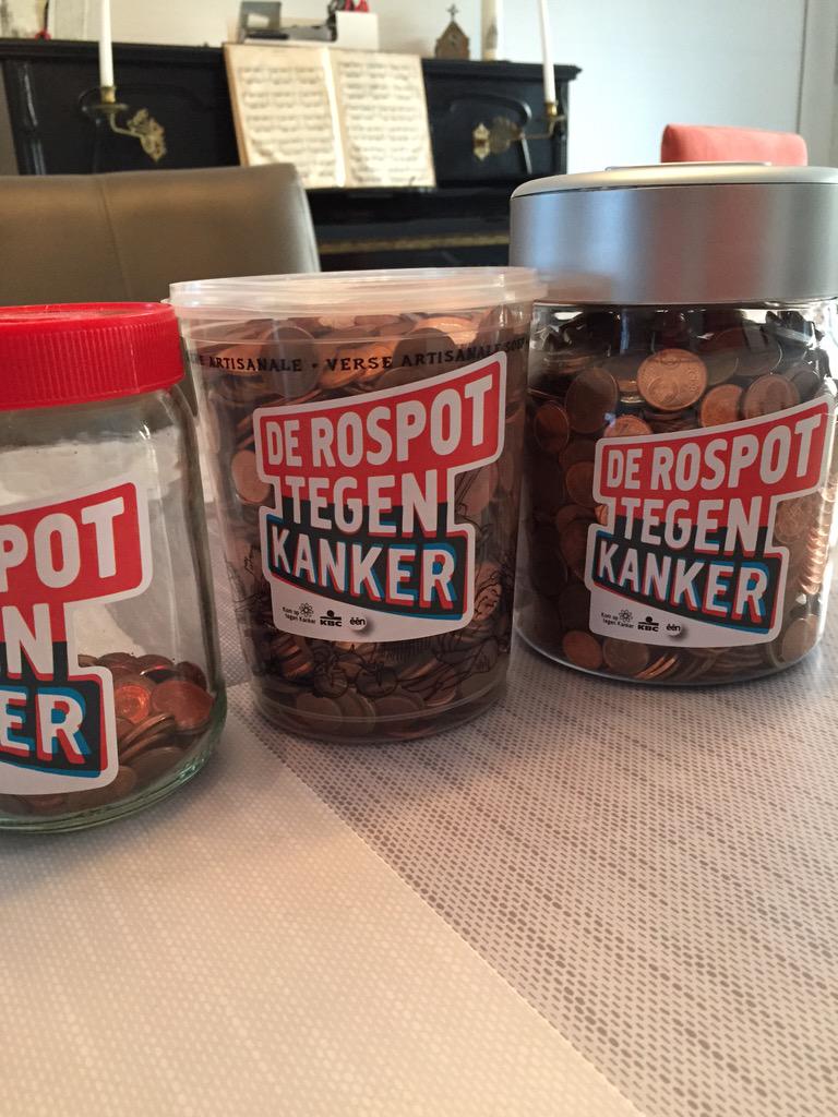 vglaurens's tweet photo. #iedereentegenkanker al 3 rospotten! @frankdeboosere http://t.co/8QuowyfQNw