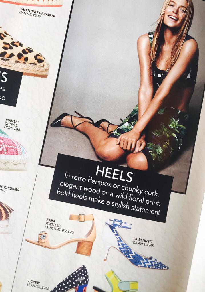laurabailey_uk's tweet photo. My #LKBxLB Silvana summer heels in @BritishVogue #moredashthancash ๐@LKBennettLondon http://t.co/rLH5MTA90A