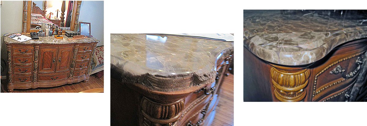 HomeFashions's tweet photo. As though it never happened.  http://t.co/Zb0pLp9xdf #marble #furniture #awesomesauce http://t.co/lomvWNXW6E