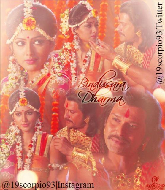19Scorpio93's tweet photo. #MyEdit on the #beautiful #queen #Dharma &amp; #samrat #Bindusar. @PallaviSubhash @TheSameerDh @ColorsTV #AshokaOnColors http://t.co/bHVZ5G7vwd