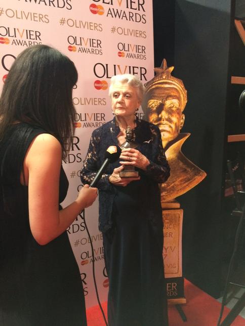 Congratulations to Dame Angela Lansbury on her first Olivier Award nomination!