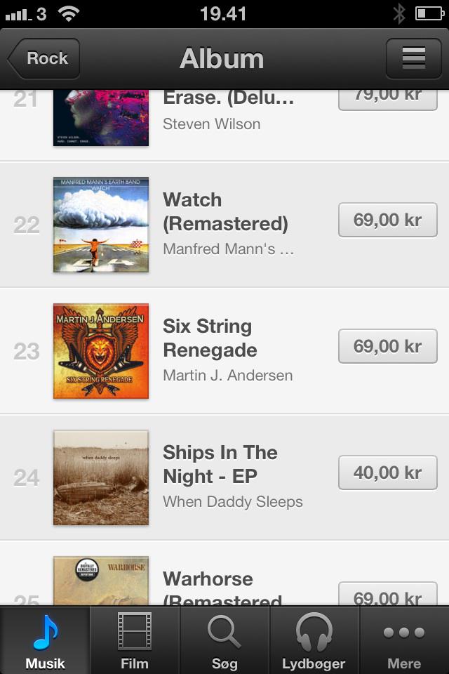 MJAndersenDK's tweet photo. Danish iTunes Rock Album chart!
I'm probably out of there in a few minutes, but a Nice pic to have :-) http://t.co/OT5a4Pqmz1