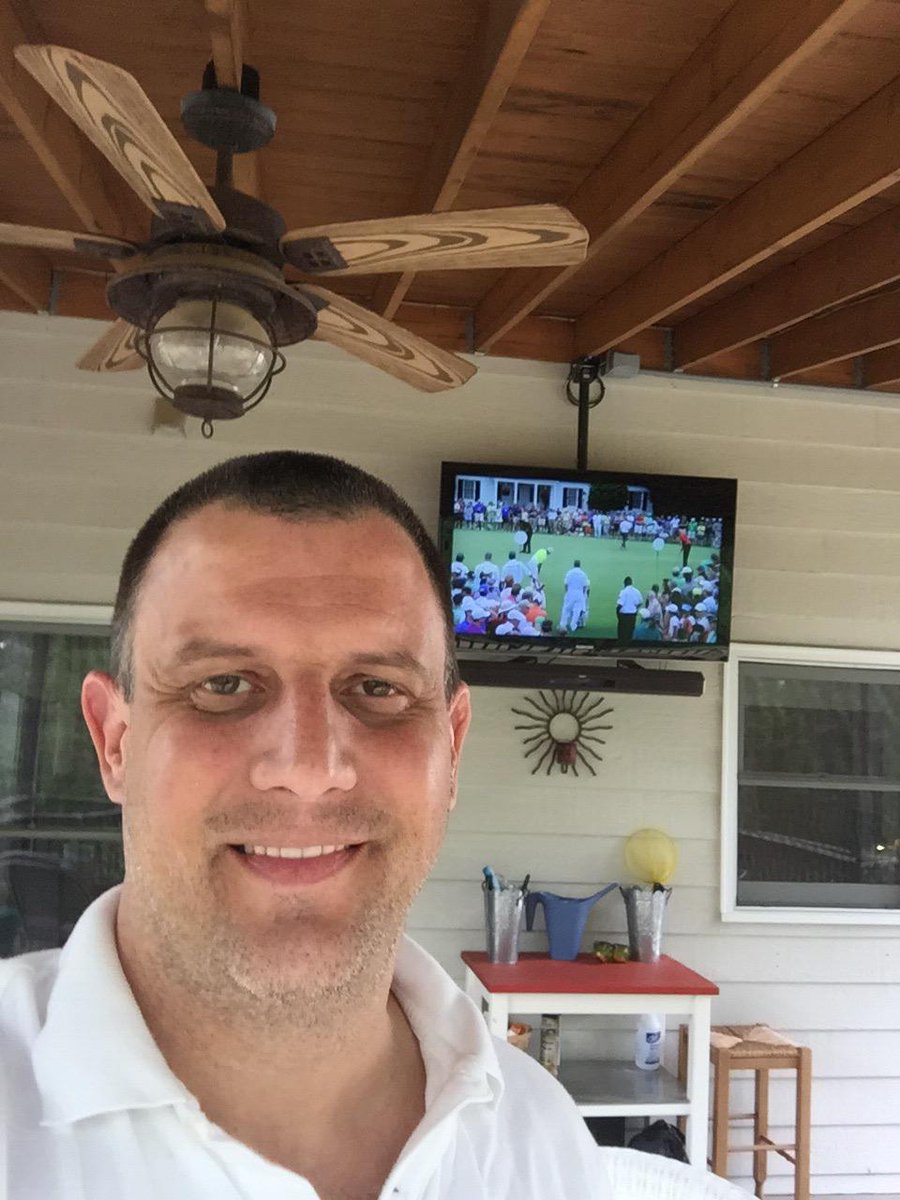 cjbirdfan's tweet photo. Watching today with my friends @NorthPoint. Hope it's a good day for young Jordan! #npmasters http://t.co/pZZP6aYw1m