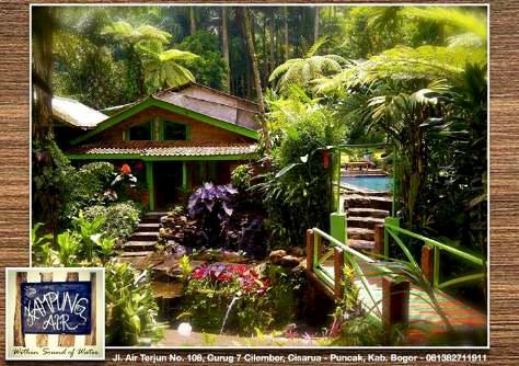KAMPUNG AIR VILLA - Curug 7 Cilember, Cisarua - Puncak, Kab. Bogor ┃Info &amp; RSVP : +6281282711911┃