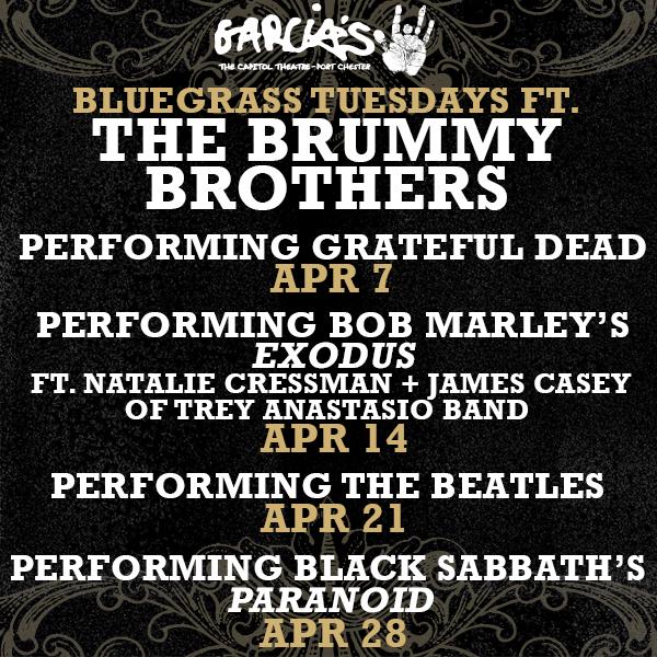 Preview for this week's #BluegrassTuesday at <a href="/GarciasAtTheCap/">Garcia's at The Cap⚡️🌹💀</a> bit.ly/1JCmGMk #BobMarley <a href="/CapStreetTeam/">The Cap Street-Team</a> <a href="/L4LM/">Live For Live Music</a>