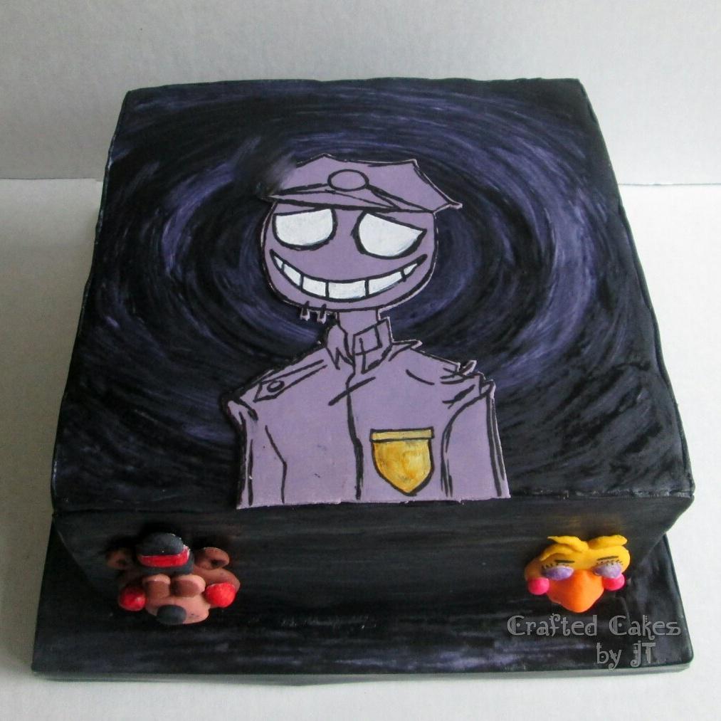 Great success! #FiveNightsAtFreddys #cake #quitepleased