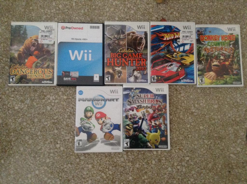 zackabrand's tweet photo. I am going to do a cool thing on Twitter that shows my lest favorite wii games to my favorite wii games, http://t.co/sTcwvCALmF