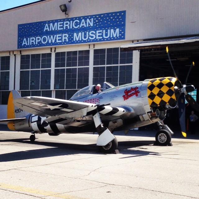 AAMFRG's tweet photo. Getting our P-47 ready for flying season! #aam #p47 #thunderbolt http://t.co/yBec7rpicp