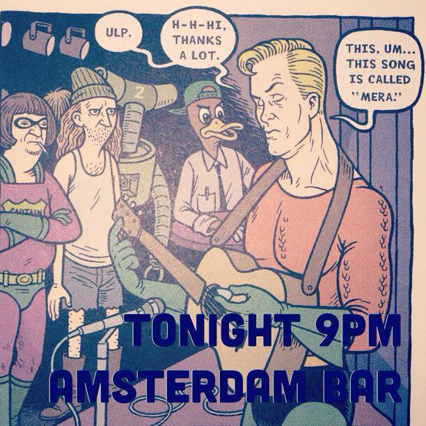 Tonight 9pm <a href="/AmsterdamBar651/">Amsterdam Bar & Hall</a>