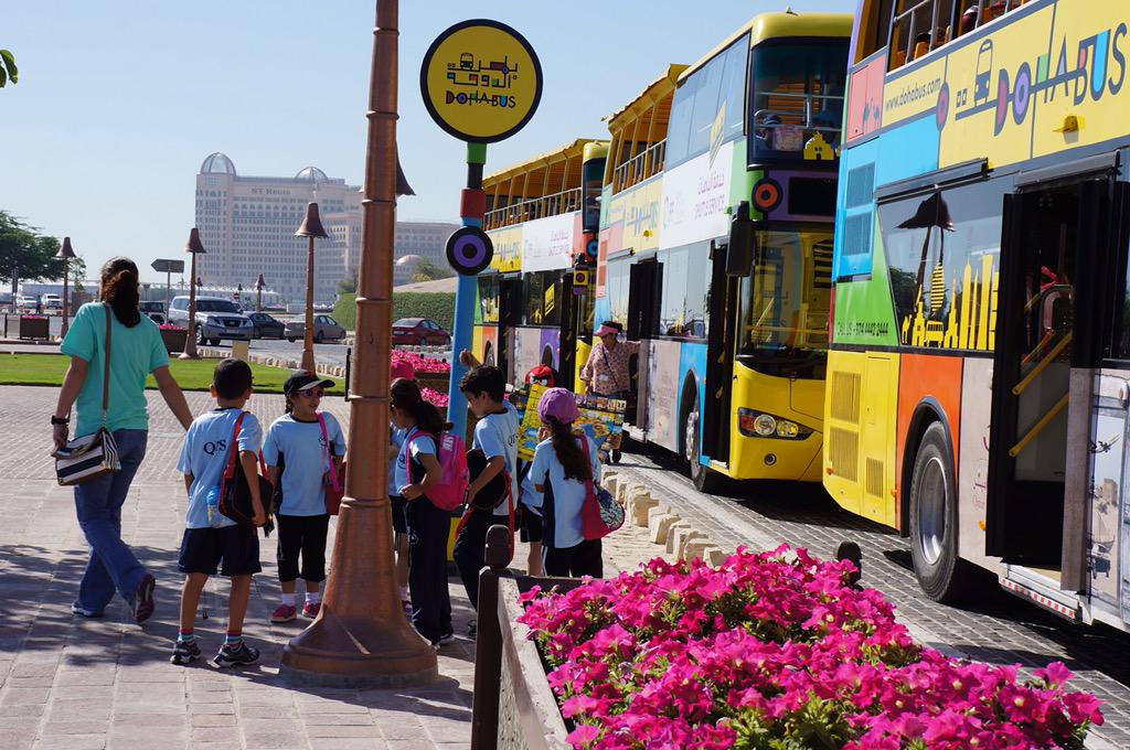 Doha Bus tweet media