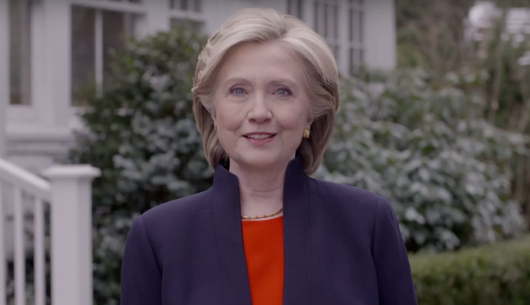Here's Hillary Clinton's video launching her campaign bit.ly/1NvcTNG