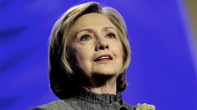 "I'm running for president," says <a href="/HillaryClinton/">Hillary Clinton</a> in a new campaign video. Watch: variety.com/2015/biz/news/…