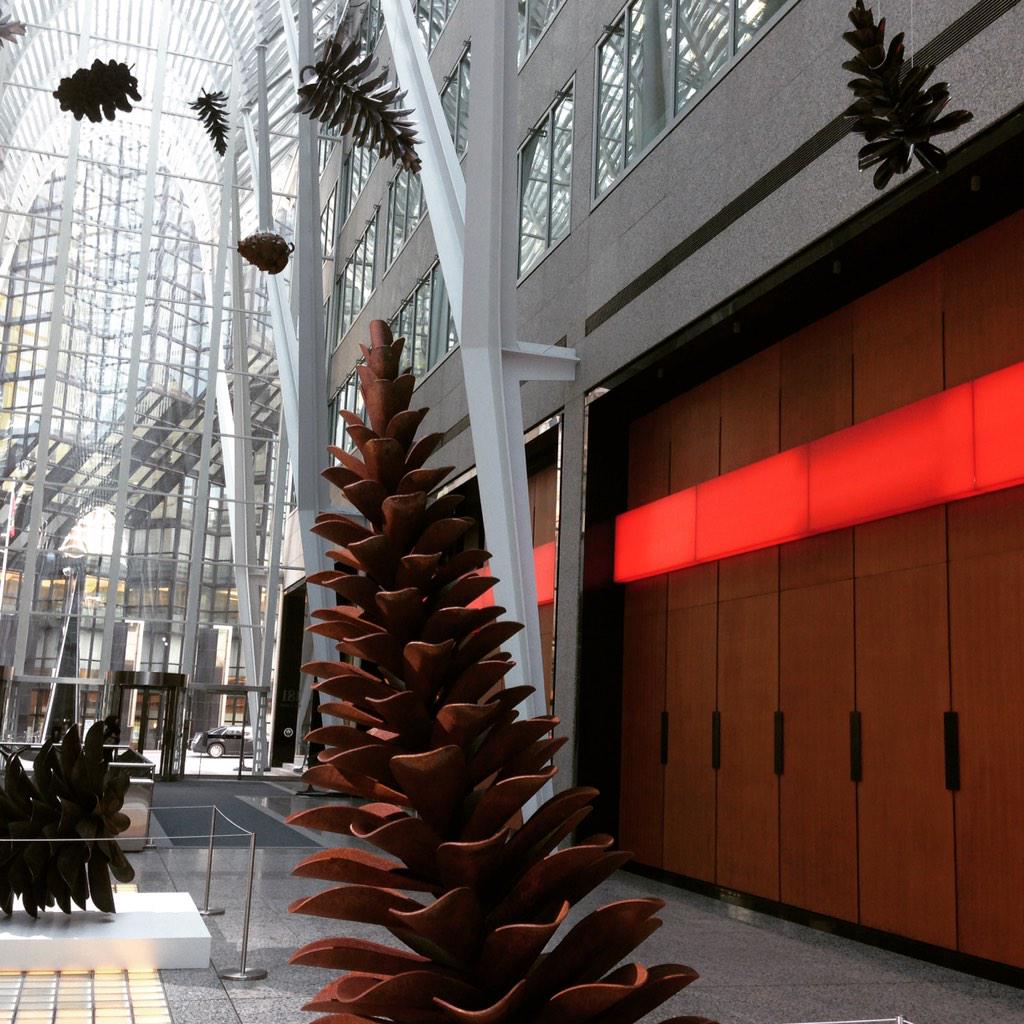 francbellisario's tweet photo. #Colonization #pinecones by #floydelzinga for Earth Month @BrookfieldPLTO http://t.co/vpsYmc1vVc