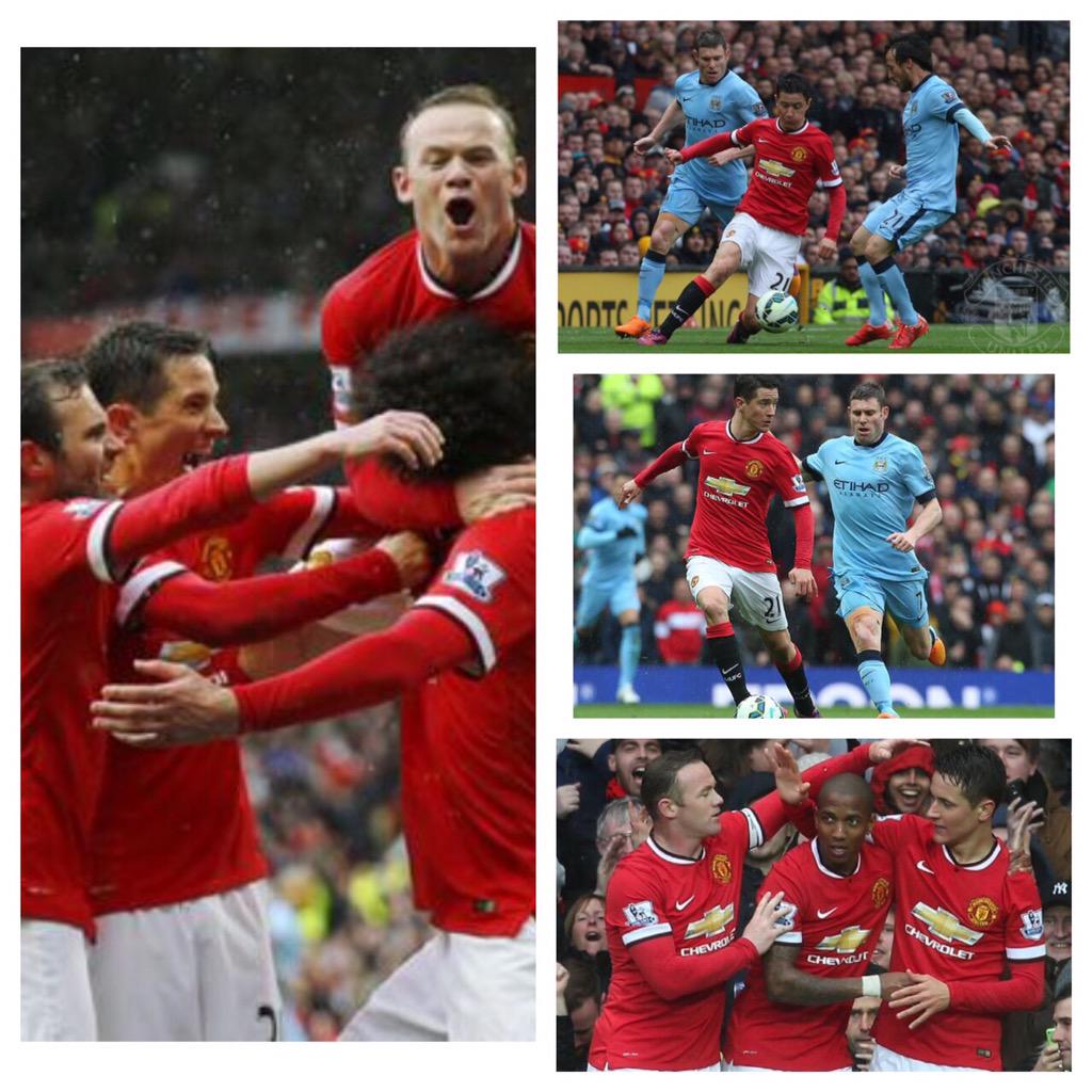AnderHerrera's tweet photo. A perfect day for our fans, and of course for us! Let's keep on fighting!! http://t.co/yb4G0iPOte