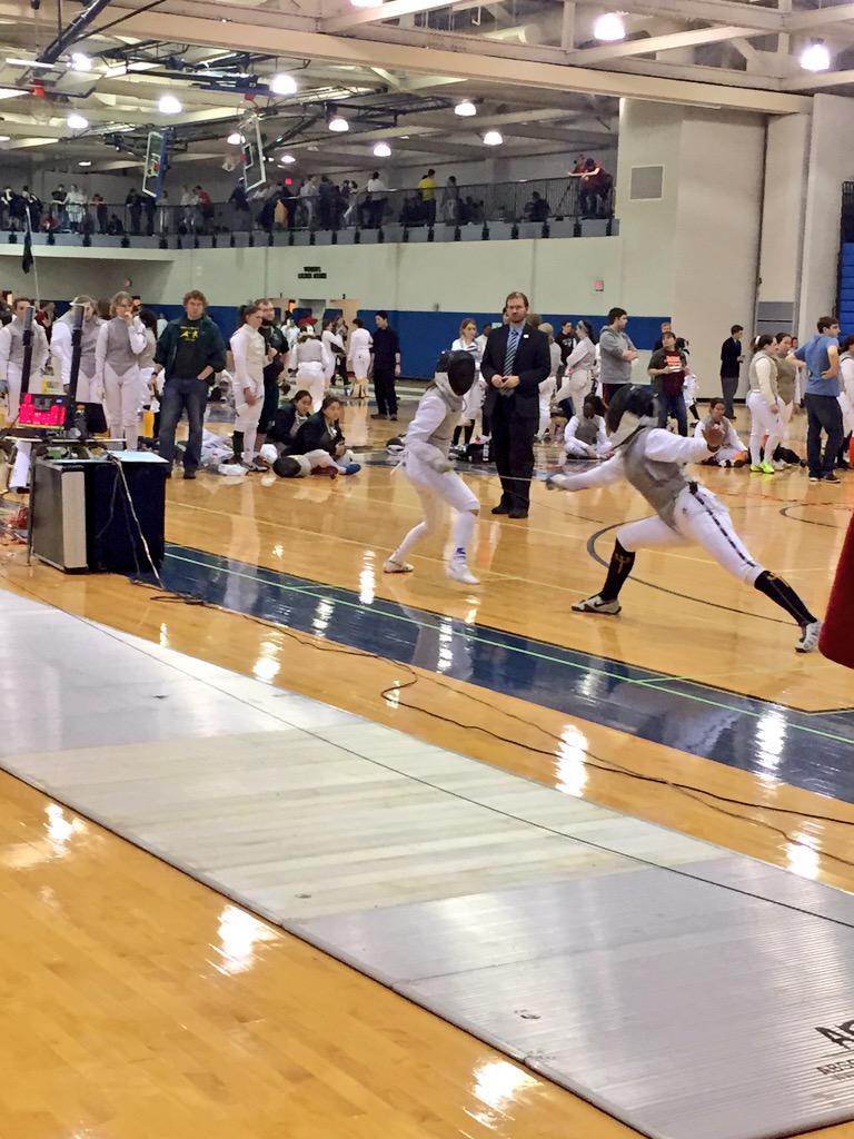 scullyano's tweet photo. Get a first-hand education -- fencing.
@USACFCfencing in #BucksCounty.

#BucksCollegeFencing http://t.co/iB0ivOvhMb