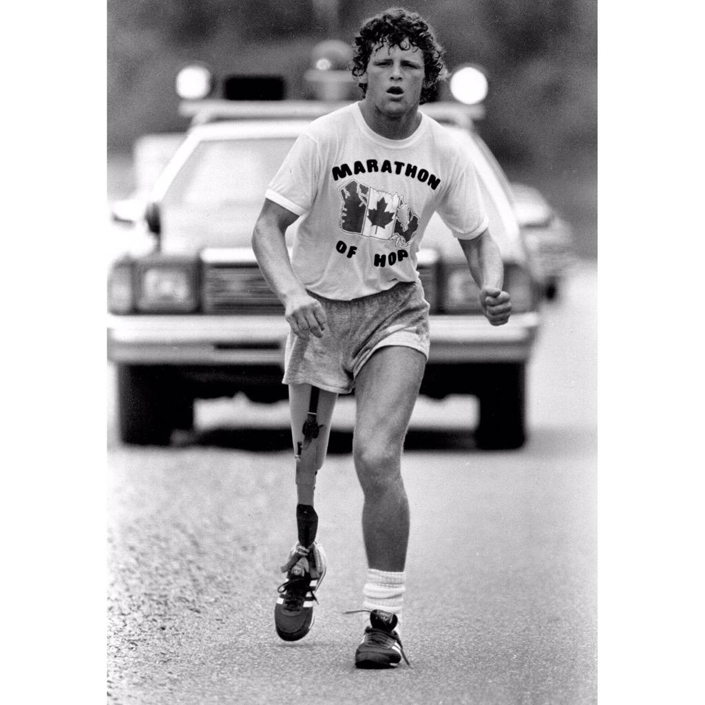 TSN_Sports's tweet image. April 12th 1980, 35 years ago today - #TerryFox started his legendary run. #TerryFox35 #Respect