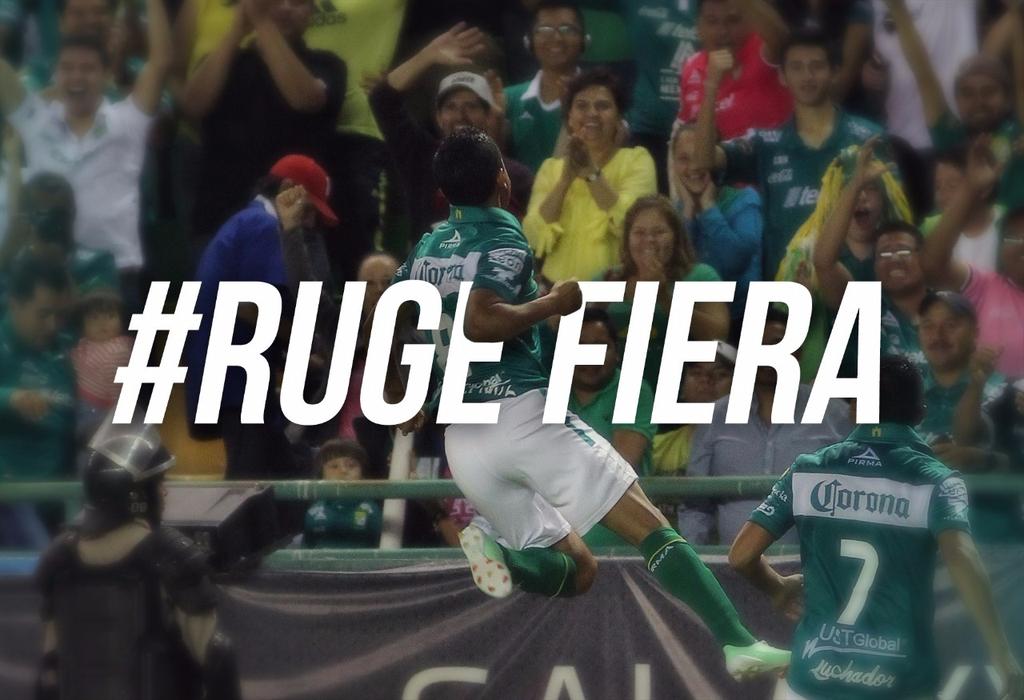 clubleonfc's tweet photo. Ya lo dijo nuestro Presidente: "@jmartinez_leon: Hoy gana la fiera". #UnidosSomosMásFuertes http://t.co/wlxFucZASU