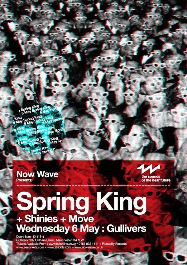 springkingband's tweet photo. MANCHESTER Headline show celebrating new EP MAY 6TH with buds @SHINIESband and MOVE. @nowwave http://t.co/DdZk3V0atG http://t.co/OSPfeETy51