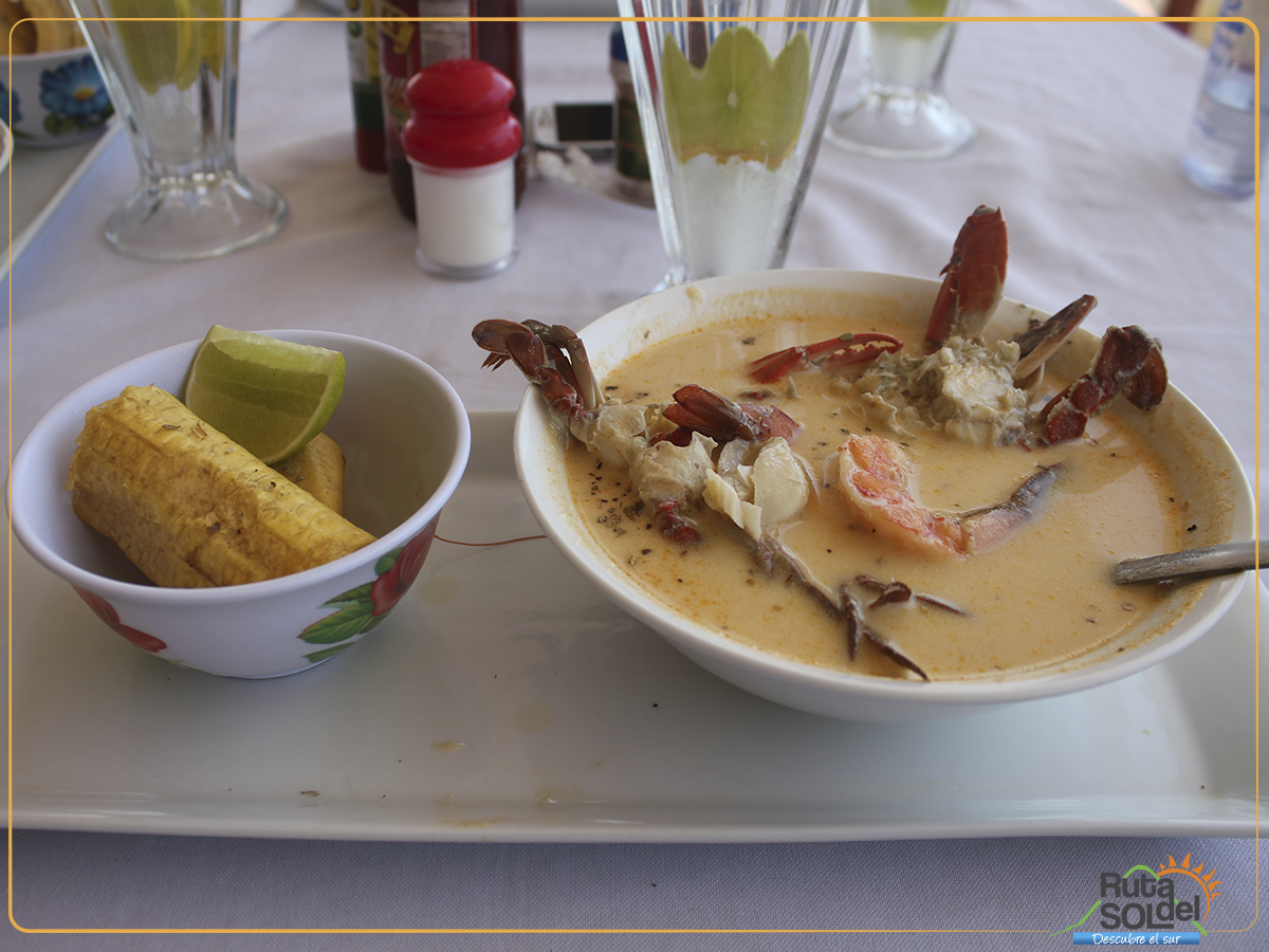 Una deliciosa sopa marinera para hoy domingo. ¿Se te antoja? #RutaDelSol #DescubreElSurUna