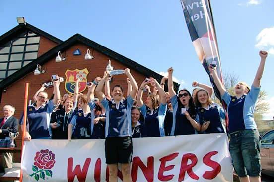 Here's our winning team! Great job girls