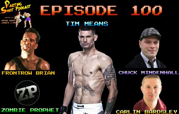 LynchSports's tweet photo. Episode 100 Guests @FrontRowBrian, @MeansTim, @ChuckMindenhall, @CarlinBardsley, @ZProphet_MMA http://t.co/e9oAJFuySo http://t.co/FpWYRR1PFH