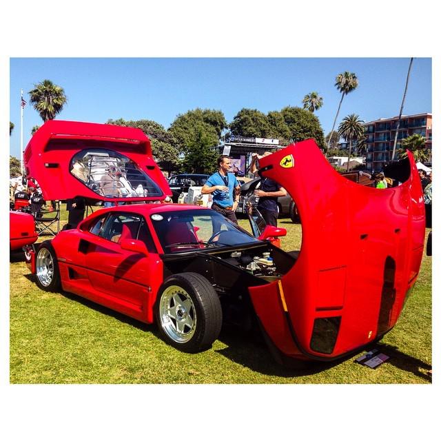 OnlyFerrariPics's tweet image. #FerrariFun #F40 #LaJolla #WeekendFun #SanDiego #SundayFunday #11thAnniversary #ConcoursD&apos;Elegance by the_gluten_co…
