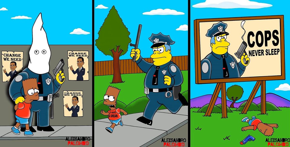 ActualidadRT's tweet photo. Los #simpsons cambian de raza para protestar contra la violencia policial en EE.UU. http://t.co/YKrFWGkt7c http://t.co/36Y1wFRWtd