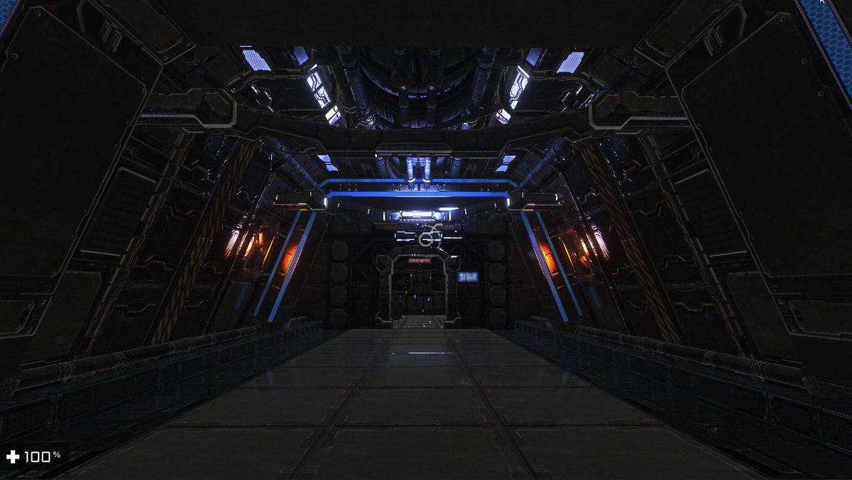 InfiniteEchoGD's tweet photo. Engine room is coming along #InfiniteEcho #gamedev #indiedev #alldev #unity3d #scifi #FPS http://t.co/pJMxnn34Sa