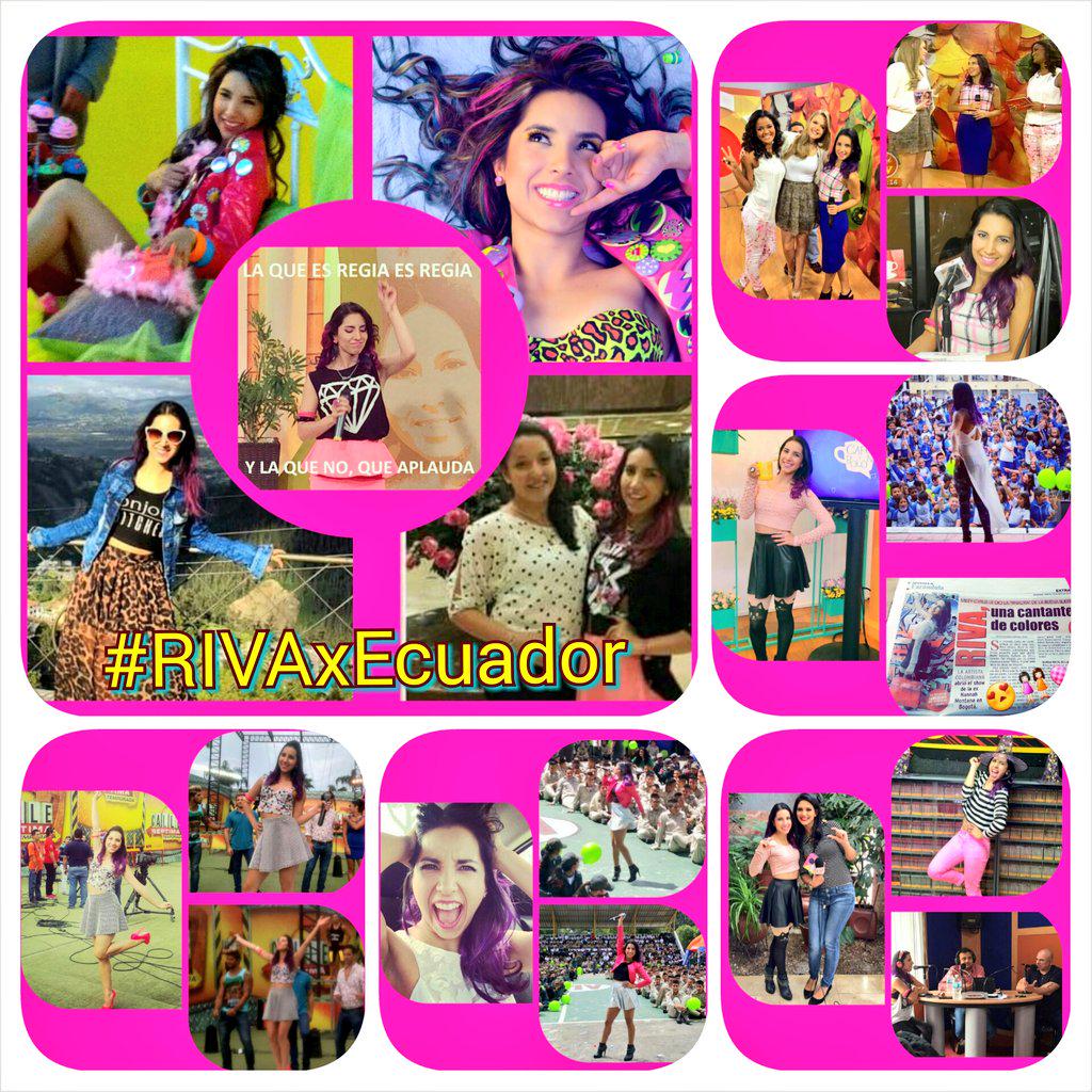 Riva_Ecuador's tweet photo. Ellos se llenaron de mucho #Dolce🍭💓 @RivaPopMusic  #RIVAxEcuador😌 Regresen pronto🙌😙 http://t.co/PGGROcR8Ma