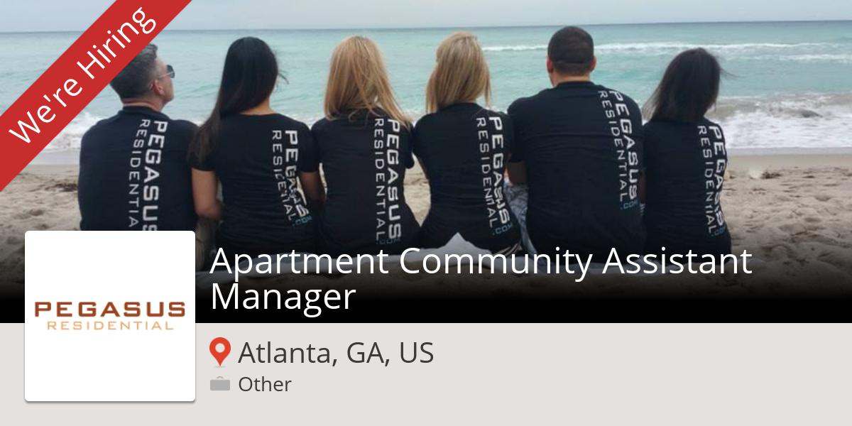 #PegasusResidential: Apartment #Community #Assistant Manager in #Atlanta #job workfor.us/pegasusresiden…