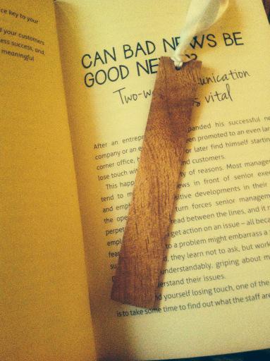 Bartley_s's tweet photo. @RandyMcLarenRM What should we engrave on our book mark prototype ? #design #newproduct #Bartleys http://t.co/aZIslNDHz4