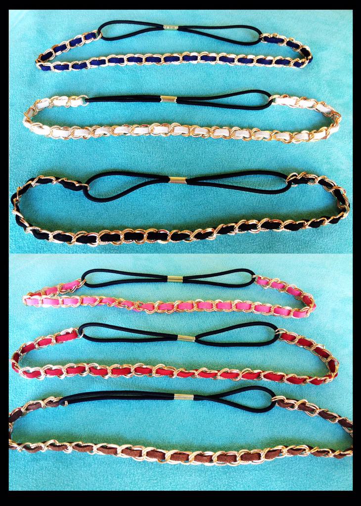 CuratedFinds's tweet photo. Thin braided chain+suede ribbon headbands by iHeartCuratedFinds via @Etsy http://t.co/HfXbyzFO4s #Coachella http://t.co/1fDuNkLBWL