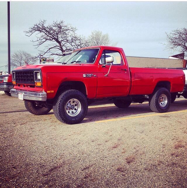 OhioMechanic's tweet photo. Got her all shined up today! #FirstGen #PowerRam #1983 http://t.co/J0FK9ZPQUb