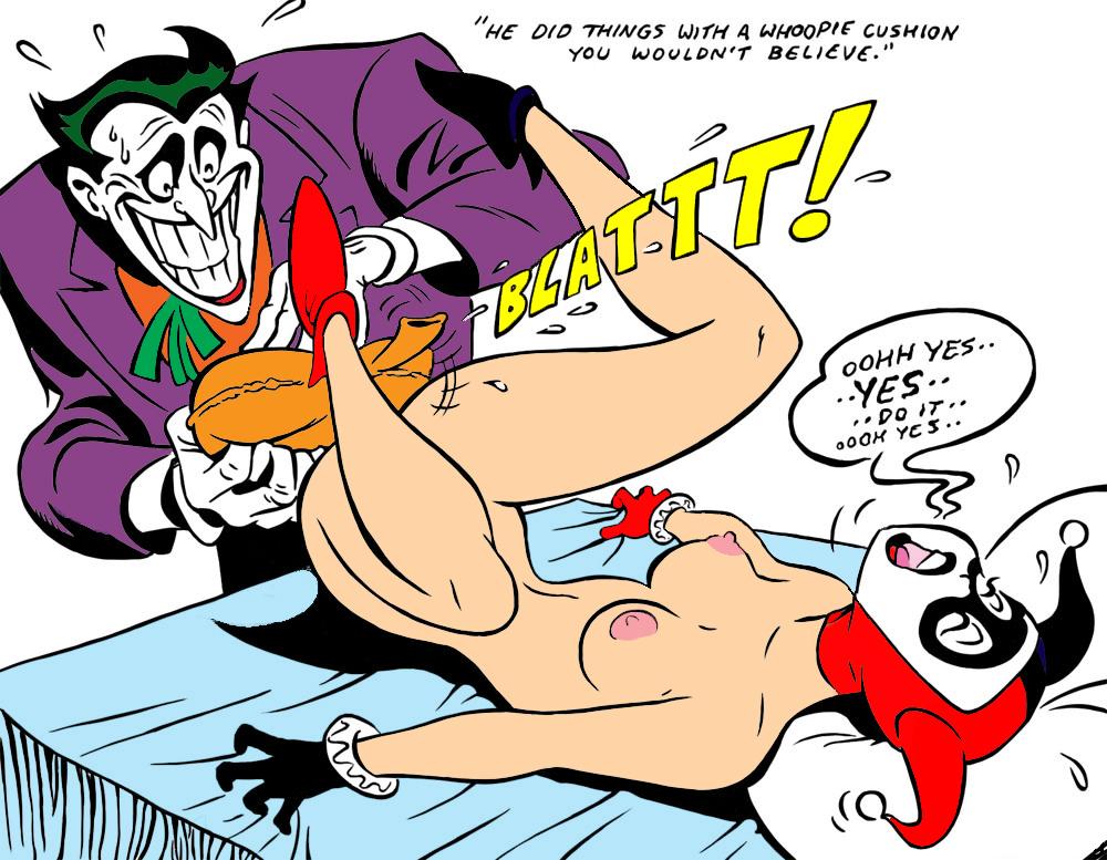 itsrule34's tweet photo. Why so serious? #batman #Joker #harleyquinn #rule34 http://t.co/hE2KyeZbqj