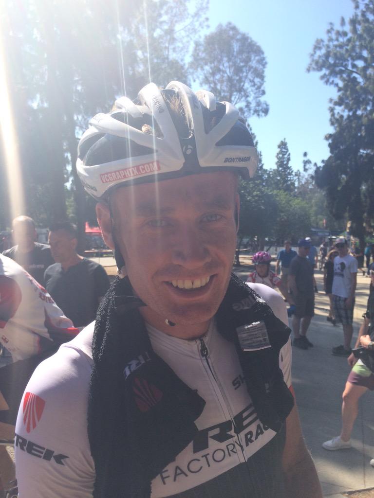 TrekFactoryXC's tweet photo. .@DanMcConnellmtb book ends @bec_henderson's #USCUPbonelli2 STXC victory, with one of his own. http://t.co/fC39WJSKg6