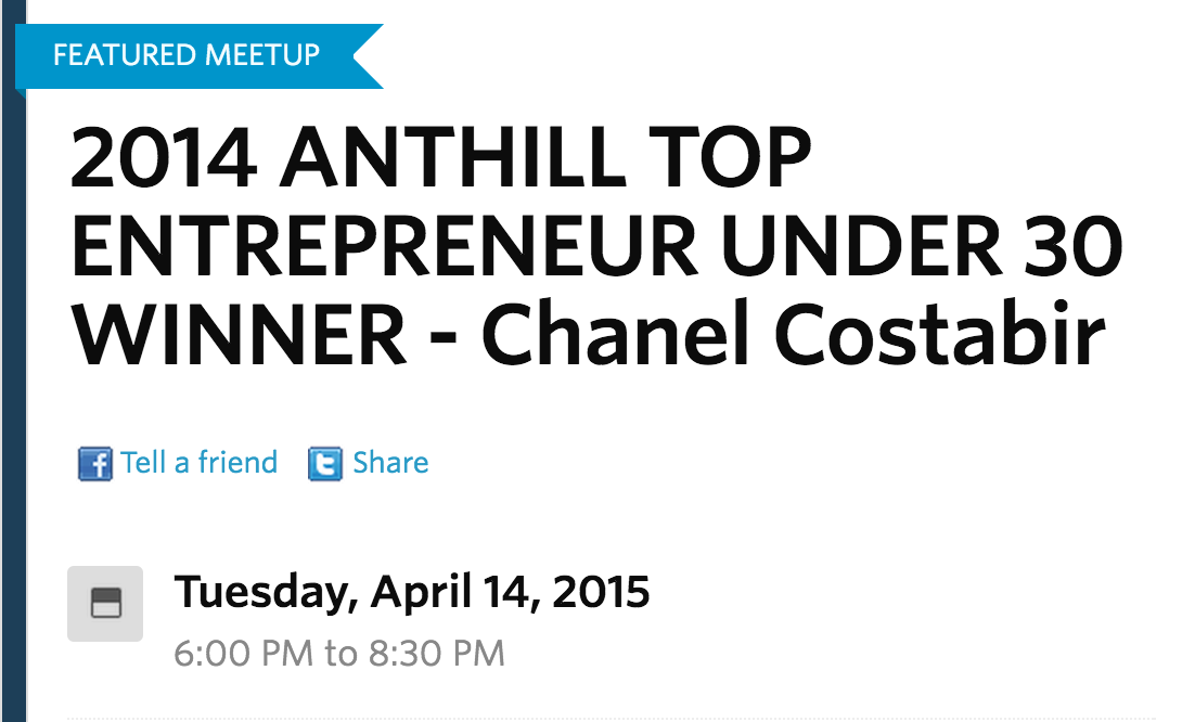 chanelcostabir's tweet photo. I'm speaking at @_thecluster tomorrow for #MelbourneEntrepreneurs. Come along &amp; say hello! :) http://t.co/r8ih38UWSM http://t.co/36ZHLeCR5B