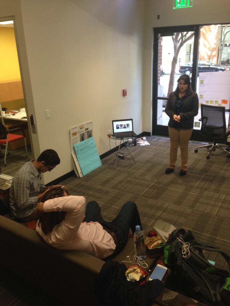 alexjeongco's tweet photo. Tech check done. Fine tuning the presentation with the help of some awesome mentors. #SWUSFCA #cucoon http://t.co/caSPJuqVE2