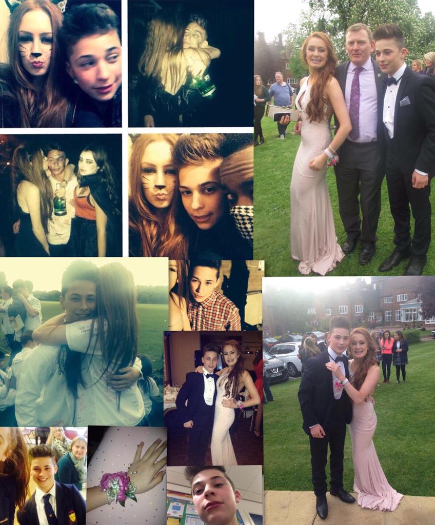 Happy birthday to my pal and year 11 prom date   p.s soz they are really old piccys X 