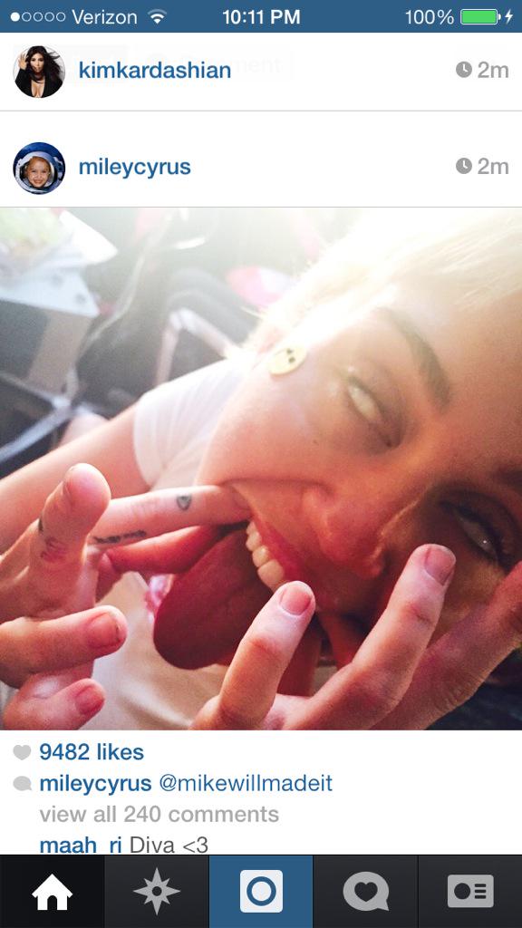 anna101grant's tweet photo. Uh what level is Miley on rn http://t.co/ZlzLfyDkki