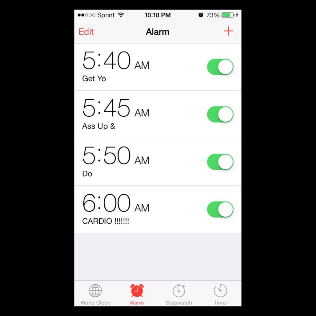 Mr_Wise_Guy22's tweet photo. Off work tomorrow, yet my alarm cock still looks like this ..... #ShitAintForEverybody #CutFromADifferentCloth
πππͺπ http://t.co/uPu304CKYb