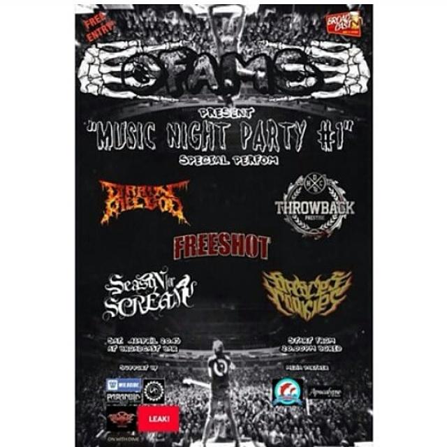 OFAMS
Present " MUSIC NIGHT PARTY #1 "
Saturday, 18 April 2015
At Broadcast Bar, Canggu - bali
See youu!!!