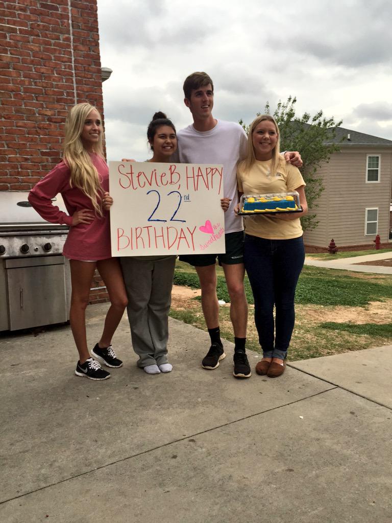 Happy birthday Stevie B, your sweethearts love you   